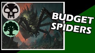 Budget Spider MTG Commander Deck: Green/Black