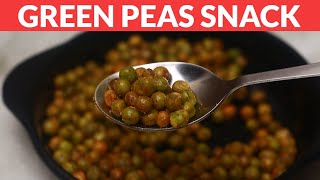 Easy And Tasty Green Peas Namkeen | Chatpata Matar Recipe