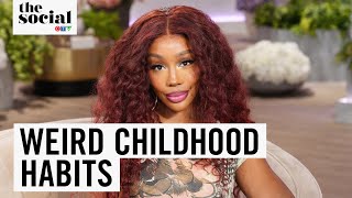 SZA Reveals Her Weird Childhood Quirks! | The Social