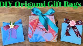 How To Make An Origami Gift Bag/ Easy DIY Crafts: Paper Gift Bag/ Fantastic Origami Gift Wrap Idea