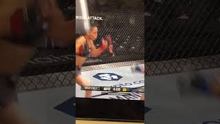 Elise Reed DROPS Melissa Martinez with a Punch!! #UFC279