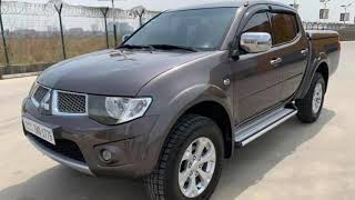 ឡានលក់ Mitsubishi Triton 2013 ម៉ាស៊ីន ម៉ាស៊ូត 2.5L (100km=8L) តំលៃ 23,800$ ចចារបាន Tel : 060 256 256