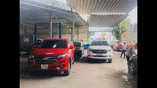 Hành trình đi giám định bảo hiểm cho xe FORD RANGER Đại Phong