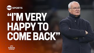 Roma's Claudio Ranieri celebrates return to England with late point against Tottenham 😍 #UEL