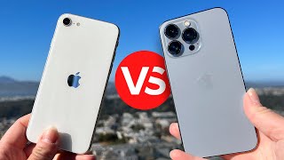 iPhone SE (2022) vs. iPhone 13 Pro Camera Comparison