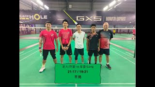 肥仔羽球队 2025友谊赛 第三男双   老大、阿毅  Game1