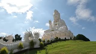 เดินชมความอลังการวัดห้วยปลากั้ง เจ้าแม่กวนอิมใหญ่ที่สุดในไทย เชียงราย The largest Guan Yin Thailand!