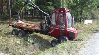 Alstor 833 8x8 forwarder.