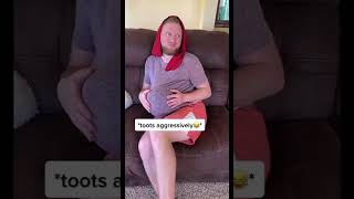 Acting like my pregnant wife #shorts #couple #viral #comedy #funny