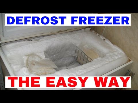 How To Defrost / Remove Ice From Your Deep Freezer How To Defrost / Remove Ice From Your Deep Freezer