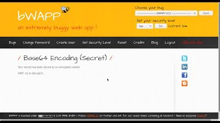 Base64 Encoding Secret