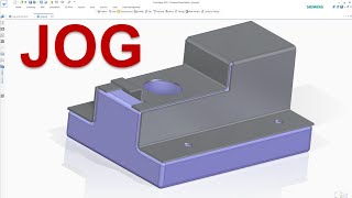 Solid Edge Sheet Metal #9 | How to Using Jog Command