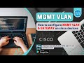 Configure Management VLAN and Gateway on Cisco Devices | Network Handbook