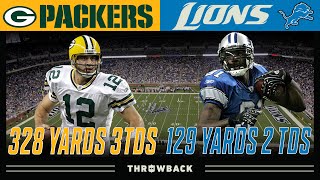 The Game Where Rodgers Became THAT GUY!  (Packers vs. Lions 2008, Week 2)
