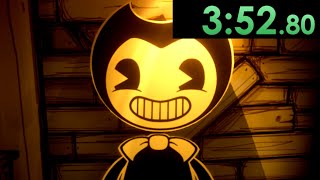 I decided to speedrun Bendy And The Ink Machine and it was incredibly ominous