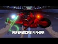 Tres décadas  haciendo referencia al derrape de la moto en AKIRA (1988)