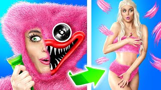 From Nerd to Barbie! / Extreme Makeover with Gadgets From TikTok!