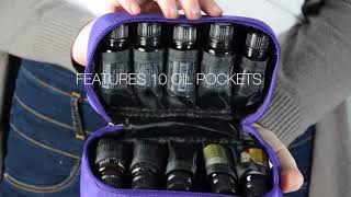 10 Count Purple Travel Bag