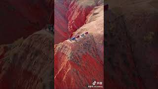 新疆昌吉努尔加大峡谷，处处是丹霞Xinjiang Changji Nurga Canyon,