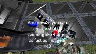 Gmod 10 Engine powered car V8 WITH 6 SPEED TRANSMISSION!!!