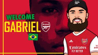 WELCOME TO ARSENAL... GABRIEL MAGALHAES! 🇧🇷 | #WELCOMEGABRIEL 🔴⚪️