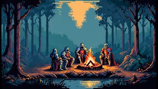 Rest here for a moment...You will be safe in our campfire [Medieval Ambient Music]