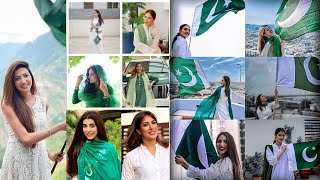 Pakistani Celebrities Celebrate Independence Day Pictures - Pakistani Celebrities on 14 August