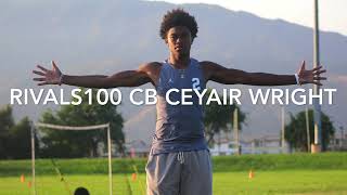 Top Michigan CB Target Ceyair Wright Is SMOOTH!!!