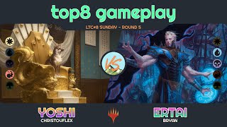 Yoshi \u0026 Bruse vs. Ertai - LTC#8 Sunday - Round 5 - Duel Commander - EDH│MTG│bitzelberg