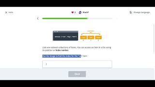 29 Lists | Introduction to Python | Sololearn 2026