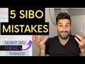 5 common SIBO Mistakes