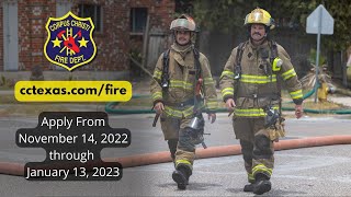 City of Corpus Christi | CCFD Now Recruiting