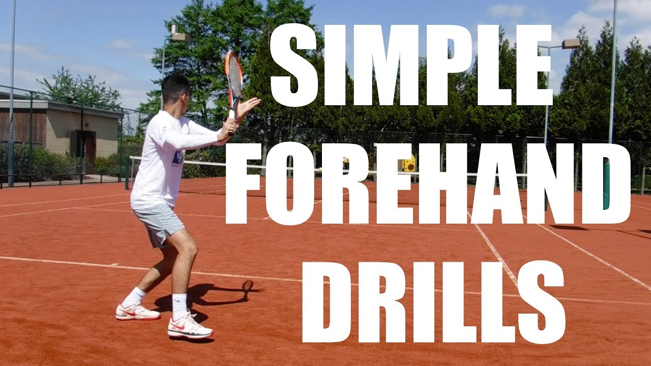 Forehand Tennis Drills For Consistency !!! - YouTube