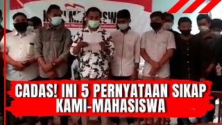 Cadas! Ini 5 Pernyataan Sikap KAMI Mahasiswa Gatot Nurmantyo