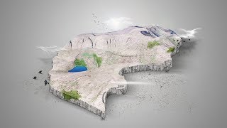 Photoshop: how to create 3D Map | Faroe Islands