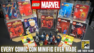 EVERY LEGO Marvel SDCC Minifig EVER MADE (and What They're Worth)