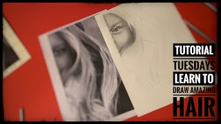Drawing techniques for beginners | Lesson 20 | How to draw Amazing Hair