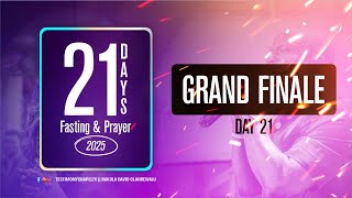 21 Days Fasting \u0026 Prayer (Grande Finale) | The Outpouring Of The Spirit| Pst Bukola D. Olanrewaju