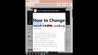 How to Display Youtube video in our website in HTML || iframe || How to Embed Video in HTML