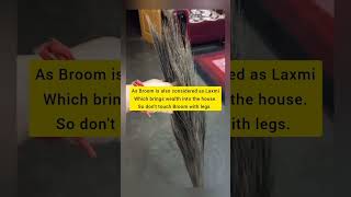 Vastu tips for Broom stick / Jhadoo #shorts #viralshort #broomsticks #youtubeshorts #wealth