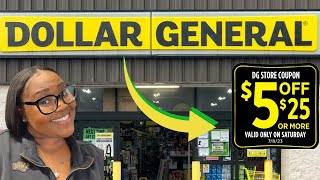 🚨DOLLAR 💵 GENERAL 🚨SHOP 🛒 WITH ME | TEACHING MYSELF TO COUPON AGAIN🫣🫣🫣