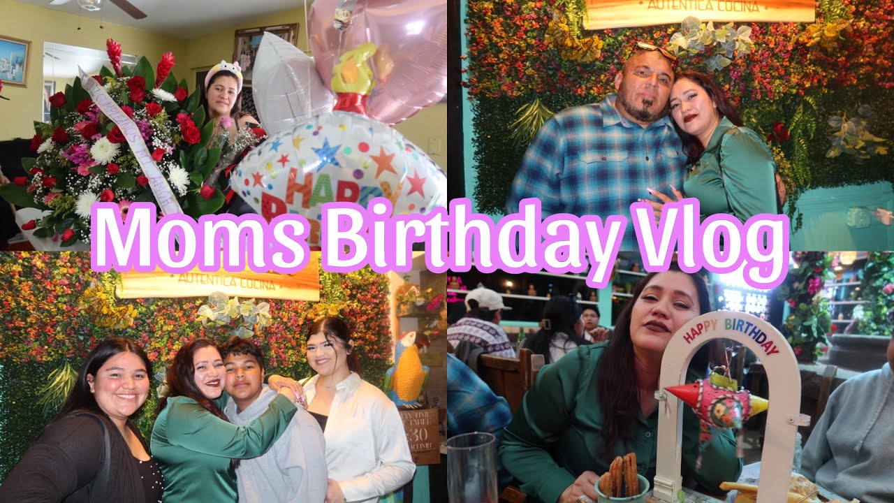 Moms Birthday Vlog Youtube