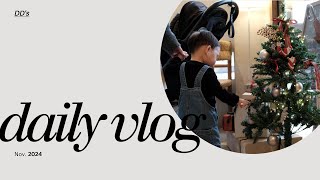 [VLOG] 만추, 가족과 함께한 가을 브이로그 / 크리스마스 트리 / 슬렙트커피 / 황리단길 맛집 / 촘촘 / 불국사