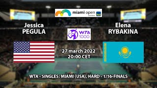 27-03-2022 - Jessica Pegula - Elena Rybakina (prediction, pick) Прогноз: Пегула - Рыбакина