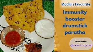 Trending Recipe: Immunity-Boosting Drumstick Paratha రోగనిరోధక శక్తిని పెంచే మునగ పరాటా