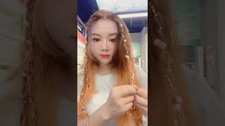 美妆百万新星计划 披肩发教程 #shortvideo