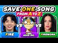 FROM A to Z ⭐️ Save One Song | Music Quiz Challenge