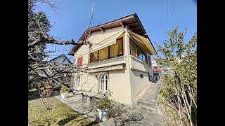 Visite virtuelle - Villa individuelle à Renens-village avec vue sur le lac à vendre