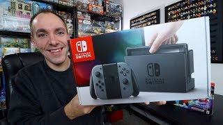 MY $180 NINTENDO SWITCH IS HERE!  **Unboxing/Setup/Play**