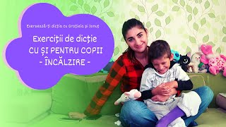 Exercitii si cursuri de dictie pentru copii: Incalzire. Exerseaza-ti dictia cu Gratiela si Ionut.